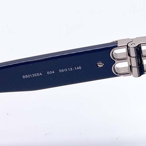 NEW BB0135SA 004 WOMEN BLUE BALENCIAGA SUNGLASSES BB0135S - Picture 12 of 13